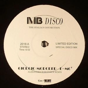 GIORGIO MORODER / ジョルジオ・モロダー / E=MC2