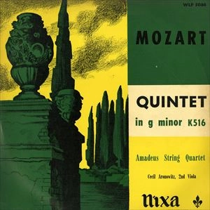 AMADEUS SQ / アマデウスSQ / MOZART: STRING QUINTET K.516