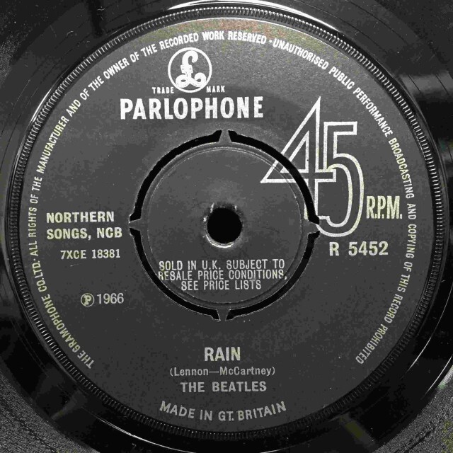 PAPERBACK WRITER/RAIN / BEATLES / ビートルズ / オールドロック