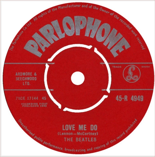 BEATLES / ビートルズ / LOVE ME DO/P.S I LOVE YOU