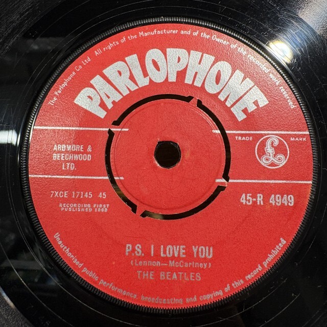 BEATLES / ビートルズ / LOVE ME DO/P.S I LOVE YOU