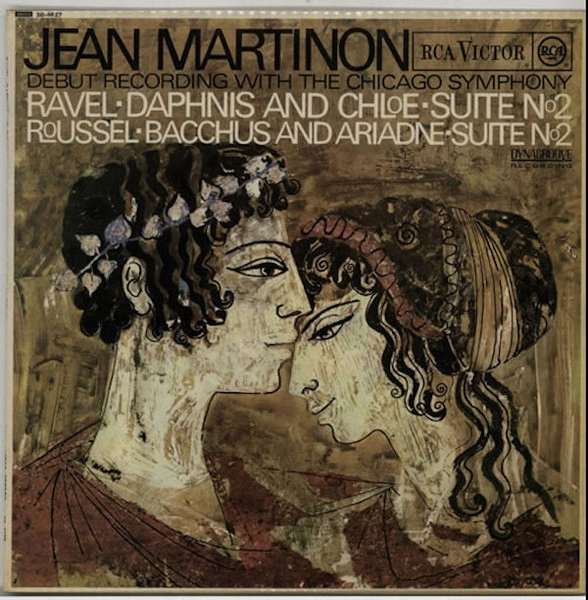 JEAN MARTINON / ジャン・マルティノン / RAVEL/ROUSSEL: DAPHNIS AND CHLOE, SUITE NO. 2 / BACCHUS AND ARIADNE, SUITE NO. 2