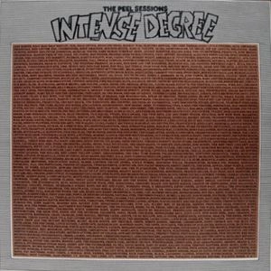 INTENSE DEGREE / インテンス・ディグリー / PEEL SESSIONS