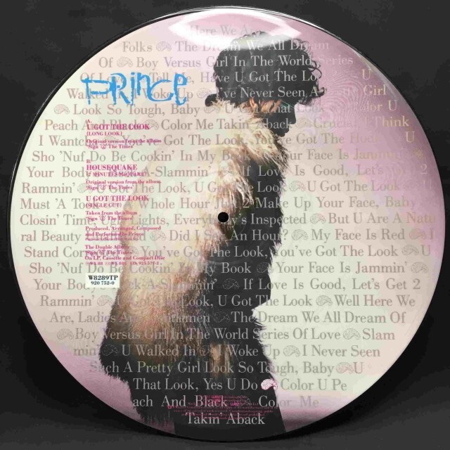 新品 プリンス U Got The Look ヨーロッパ盤 12” Prince - Sign O The