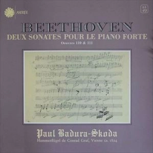 PAUL BADURA-SKODA / パウル・バドゥラ=スコダ / BEETHOVEN:PIANO SONATA NO.31 & 32