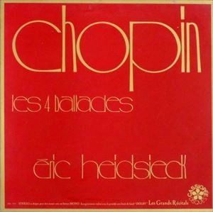 ERIC HEIDSIECK / エリック・ハイドシェック / CHOPIN: 4BALLADES