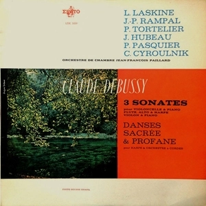JEAN-PIERRE RAMPAL / ジャン=ピエール・ランパル / DEBUSSY: 3 SONATAS