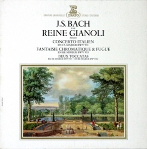 REINE GIANOLI / レーヌ・ジャノーリ / BACH: CONCERTO ITALIEN