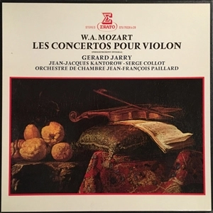 GERARD JARRY / ジェラール・ジャリ / MOZART: LES CONCERTOS POUR VIOLONS ET ORCHESTRES