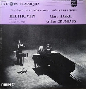 CLARA HASKIL / クララ・ハスキル / BEETHOVEN:VIOLIN SONATA NO.7 & 10