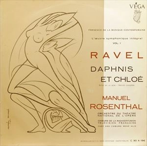 MANUEL ROSENTHAL / マニュエル・ロザンタール / RAVEL: DAPHNIS ET CHLOE
