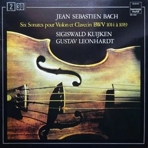 SIGISWALD KUIJKEN / シギスヴァルト・クイケン / BACH: SIX SONATES POUR VIOLON ET CLAVECIN