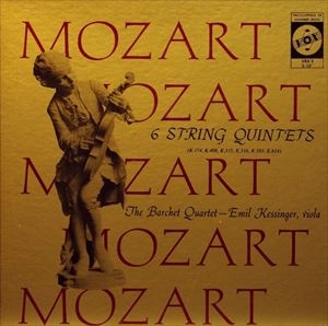 BARCHET QUARTET / バルヒェット四重奏団  / MOZART:6 STRING QUINTETS