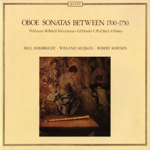 PAUL DOMBRECHT / パウル・ドンブレヒト / OBOE SONATAS BETWEEN 1700-1750