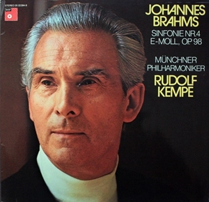 RUDOLF KEMPE / ルドルフ・ケンペ / BRAHMS: SYMPHONY NO.4