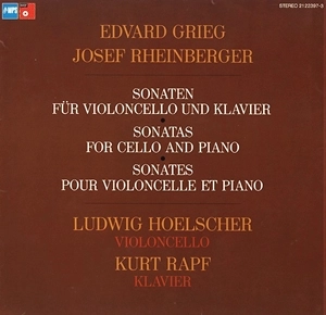 ULF HOELSCHER / ウルフ・ヘルシャー / GRIEG: CELLO SONATAS