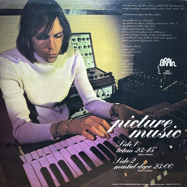 LPレコード　ピクチュアー・ミュージック / クラウス・シュルツ PICTURE MUSIC / KLAUS SCHULZE / クラウス・シュルツェ