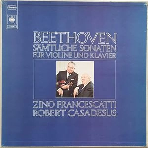 ZINO FRANCESCATTI / ジノ・フランチェスカッティ / BEETHOVEN: SAMTLICHE SONATEN FUR VIOLINE UND KLAVIER