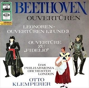 OTTO KLEMPERER / オットー・クレンペラー / BEETHOVEN: OUVERTUREN: LEONOREN-OVERTUREN 1, 2 UND 3 / OUVERTURE ZU "FIDELIO"