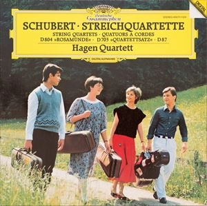 HAGEN STRING QUARTET / ハーゲン弦楽四重奏団 / SCHUBERT: STREICHQUARTETTE D804