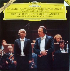 ARTURO BENEDETTI  MICHELANGELI / アルトゥーロ・ベネデッティ・ミケランジェリ / MOZART: PIANO CONCERRTO NO.20 & 25