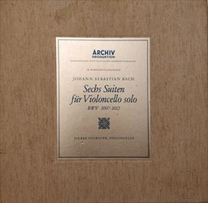 PIERRE FOURNIER / ピエール・フルニエ / BACH: 6 SUITES FOR CELLO SOLO