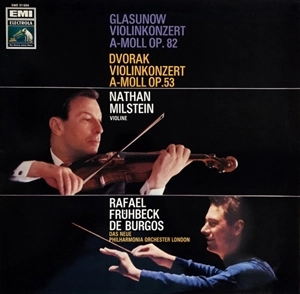NATHAN MILSTEIN / ナタン・ミルシテイン / GLAZUNOV, DVORAK: VIOLIN CONCERTO