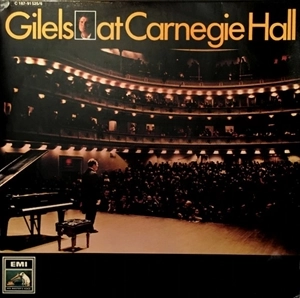 EMIL GILELS / エミール・ギレリス / AT CARNEGIE HALL