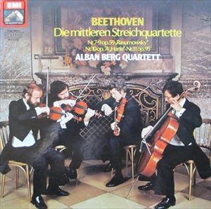 ALBAN BERG QUARTETT / アルバン・ベルク四重奏団 / BEETHOVEN:DIE MITTLEREN STREICHQUARTETTE