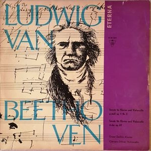 DIETER ZECHLIN / ディータ―・ツェヒリン / BEETHOVEN:CELLO SONATA NO.2 & 3