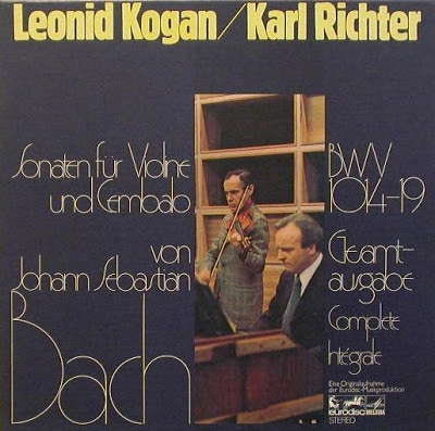 LEONID KOGAN / レオニード・コーガン / BACH: SONATEN FUR VIOLINE UND CEMBALO BWV 1014 - 1019