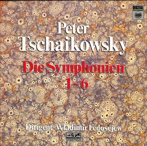 VLADIMIR FEDOSEYEV / ヴラディーミル・フェドセーエフ / TSCHAIKOWSKY: DIE SYMPHONIEN 1-6