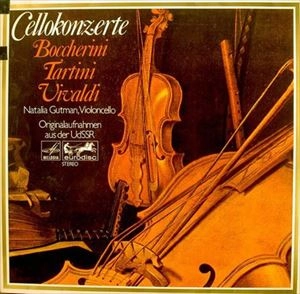 NATALIA GUTMAN / ナターリャ・グートマン / BOCCHERINI: CELLOKONZERTE