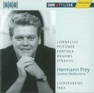 HERMANN PREY / ヘルマン・プライ / LIEDERABEND1963