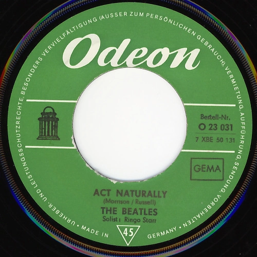 BEATLES / ビートルズ / ACT NATURALLY