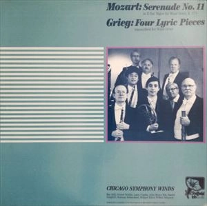 CHICAGO WIND SYMPHONY / コンコルディア大学ウィンド・シンフォニー / MOZART:SERENADE NO.11