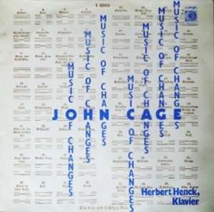 JOHN CAGE / ジョン･ケージ / MUSIC OF CHANGES (LP)