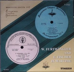 WILHELM FURTWANGLER / ヴィルヘルム・フルトヴェングラー / BEETHOVEN: SYMPHONY NO.4 IN B-FLAT MAJOR OP.60 / BRAHMS: CONCERTO FOR PIANO & ORCH. NO.2 IN B-FLAT OP.83