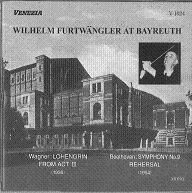 WILHELM FURTWANGLER / ヴィルヘルム・フルトヴェングラー / バイロイトのフルトヴェングラー / W.FURTWANGLER AT BAYREUTH