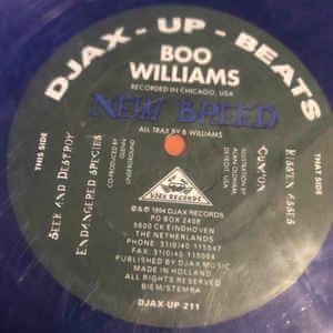 BOO WILLIAMS / ブー・ウィリアムス / NEW BREED