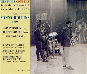 SONNY ROLLINS / ソニー・ロリンズ / PARIS CONCERT