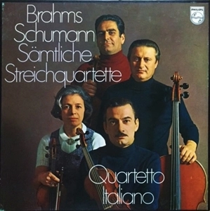 QUARTETTO ITALIANO / イタリア四重奏団 / SCHUMANN / BRAHMS: COMPLETE STRING QUARTETS