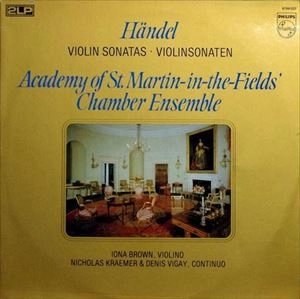 ACADEMY OF ST. MARTIN IN THE  FIELDS / アカデミー・オブ・セント・マーティン・イン・ザ・フィールズ (アカデミー室内管弦楽団) / HANDEL:VIOLIN SONATAS / HANDEL: VIOLIN SONATAS