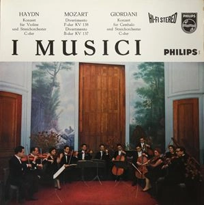 I MUSICI / イ・ムジチ合奏団 / HAYDN: CONCERTO FOR VIOLIN AND STRING ORCHESTRA