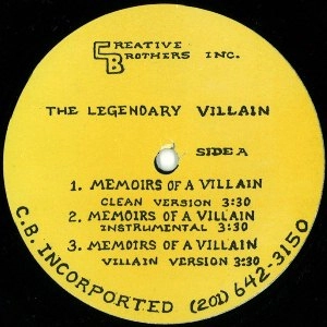 LEGENDARY VILLAIN / MEMOIRS OF A VILLAIN
