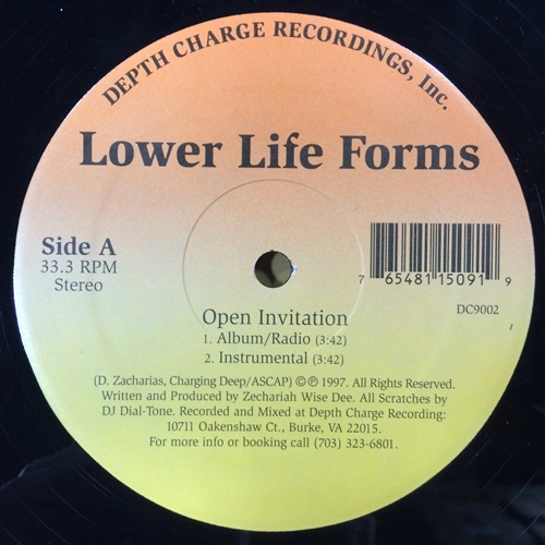 LOWER LIFE FORMS / OPEN INVITATION