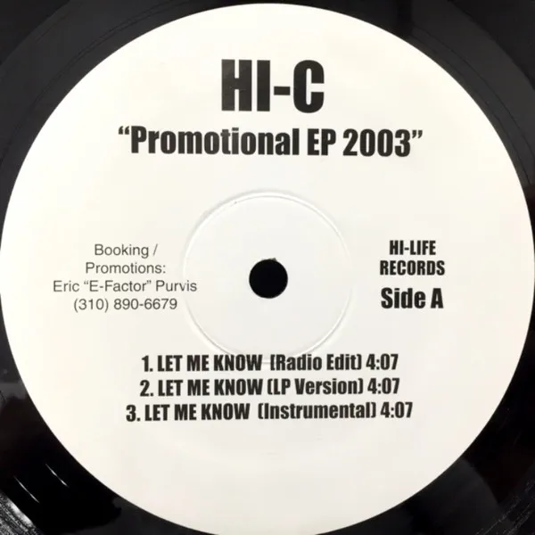 HI-C / PROMOTIONAL EP 2003
