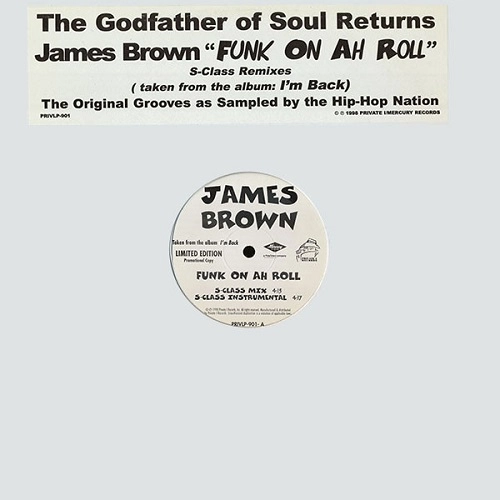 JAMES BROWN / ジェームス・ブラウン / FUNK ON AH ROLL