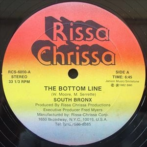 SOUTH BRONX / BOTTOM LINE