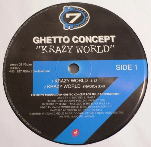 GHETTO CONCEPT / KRAZY WORLD